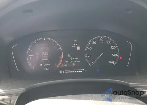 2022 Honda Civic Sport z USA, uszkodzony, nr VIN 2HGFE2F58NH522230